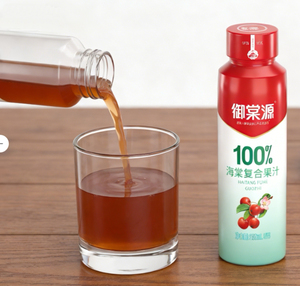 Jus de pomme de merisier 100% pur YuTangYuan 300ML sans sucre, ne augmente pas la glycémie, boisson concentrée, collation, HALAL, en bouteilles - Product Image 4