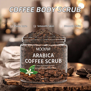 Esfoliante Naturale Etichetta Privata Crema Minerale Biologica al Caffè Sbiancante Anti-Cellulite <span class=keywords><strong>per</strong></span> <span class=keywords><strong>Corpo</strong></span> e Viso - Product Image 2