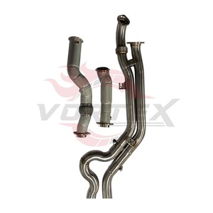 Combo Vortex S58 para BMW G80 M3 G82 M4, Tubo de Escape de Alto Rendimiento con Protección Térmica y Sistema de Tubo Intermedio Doble con Resonador en X - Product Image 3