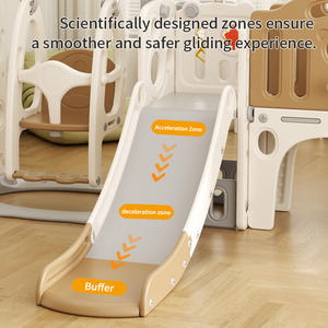 Feelkids <span class=keywords><strong>Elf</strong></span> Slide Combinación Juguetes para bebés Casa de juegos Sala de juegos Parque infantil Equipo de interior Columpio de plástico y toboganes Set - Product Image 2