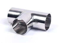 Tuyau en acier inoxydable DVGW personnalisé par OEM 304 316L profil de type M/V supérieur raccord en T réducteur en acier inoxydable