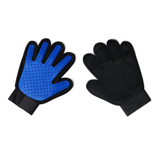 Gants en silicone pour l'élimination des poils d'animaux, doux et efficaces pour le démêlage des chiens et des chats, gants de toilettage et de nettoyage pour animaux, brosses de bain pour animaux avec massage - Product Image 4