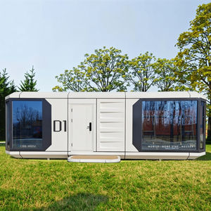 Mini Casa Capsula Spaziale Mobile Prefabbricata di Lusso di Alta Qualità con 2 Camere da Letto in Acciaio per Uso Esterno <span class=keywords><strong>Hotel</strong></span> e Appartamento - Product Image 6