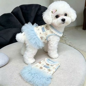 Robe bouffante en tulle style princesse d'été avec imprimé dessin animé mignon en peluche <span class=keywords><strong>pour</strong></span> chiens de compagnie - Product Image 5