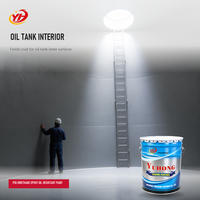 Peinture époxy polyuréthane transparente haute brillance Yuhong, excellente résistance à l'eau, à l'huile et à la corrosion, revêtement pour équipements chimiques
