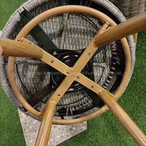 Venta caliente Conjunto de sofá de jardín Sillas de caña al aire libre Mesa Silla moderna Juegos de jardín Muebles de exterior de ratán - Product Image 4