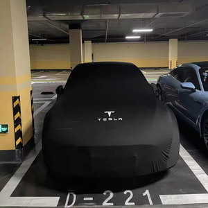 غطاء سيارة مخملي مرن ومخصص للحماية من الأشعة فوق البنفسجية بسُمك 4 مل، مقاوم للغبار والخدش من الداخل، نسيج مطاطي للسيارات الفاخرة - Product Image 3