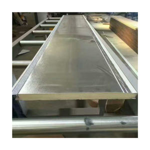 मध्य-सदी आधुनिक polyurethane फोम इन्सुलेशन पैनलों संरचनात्मक 12mm अछूता दीवार पैनल धातु नक्काशीदार सैंडविच पैनल - Product Image 5