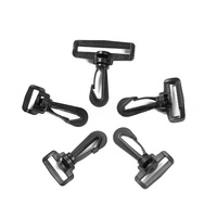 Boucle pivotante en plastique professionnelle, crochet à pression, crochet pivotant de sécurité robuste pour bagages, boucle pour sac, accessoires pour poussette