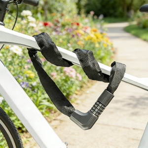 Candado <span class=keywords><strong>de</strong></span> Cadena con Contraseña Personalizado AFTFA para Bicicleta <span class=keywords><strong>de</strong></span> Montaña, Motocicleta, Bicicleta Eléctrica, Scooter Eléctrico Resistente - Product Image 4