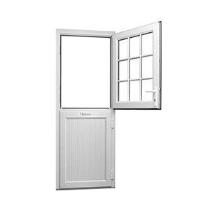 <span class=keywords><strong>Puerta</strong></span> de PVC para <span class=keywords><strong>Exterior</strong></span> con Ventanas Abatibles, <span class=keywords><strong>Puerta</strong></span> de Fibra de Vidrio con Marco Metálico, Puertas Holandesas para Establos de Caballos - Product Image 2
