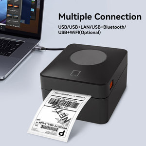 Doanh nghiệp nhỏ gói ghi nhãn giải pháp cầm tay USB 4-inch máy in nhãn nhiệt hỗ trợ QR/CODE39 kho tương thích - Product Image 2