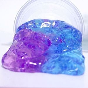 Galaxy Lab Glacier Crystal <b>Slime</b> Barrel Change Color Oil Clear Crazy Playdough Putty Eco-Friendly Plastic Clay Educational - Product Image 4