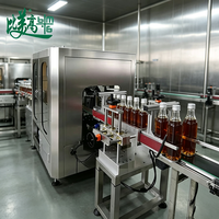 Machine d'inspection d'apparence de bouteilles d'alcool à grande vitesse avec vérification de l'alignement des étiquettes, détection des défauts d'impression et détection des bouchons décalés