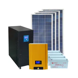 China Fabricar 15KW Offgrid Sistema de Energia Solar PV Sistema de Painel Solar Completo/15K Watt Kit Painel Solar