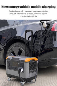 Station d'alimentation portable 3000W 2688Wh LiFePO4, générateur solaire UPS IP54, pour extérieur, maison, secours, démarreur de voiture, MPPT 1200W - Product Image 6