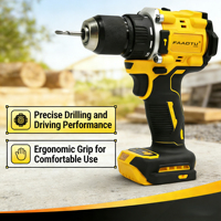 Untuk FAaotu DCD805H2T-QW Mesin Bor Tanpa Kabel Profesional dengan Kecepatan Variabel dan Sumber Tenaga Listrik untuk Konstruksi dan Peralatan