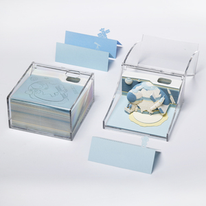 Hot bán 3D giữa các vì sao Voyage nghệ thuật Memo Pad tàu vũ trụ và máy dò hình dạng giấy khắc khắc rời lá tính năng - Product Image 6