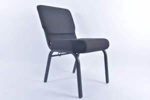 Sedia da Chiesa in Ferro a Incastro Economica all'Ingrosso per Arredamento Teatrale Usato - Product Image 5