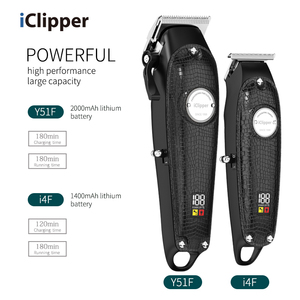 Tondeuse à cheveux professionnelle Iclipper-I4F, étanche et rechargeable par USB - Product Image 5