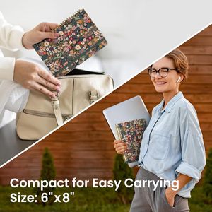 Cuaderno Espiral con Forro <span class=keywords><strong>para</strong></span> Mujer, A5, Bonito, con Páginas Rayadas, Tapa Dura, Personalizable con Logotipo, <span class=keywords><strong>para</strong></span> Tomar Notas en el <span class=keywords><strong>Trabajo</strong></span>, Bonito Diario - Product Image 2