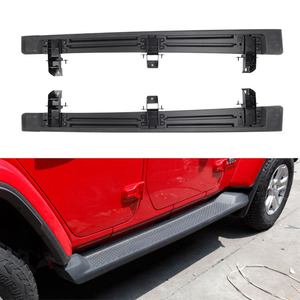 Marchepieds latéraux tout-terrain en alliage d'aluminium JOESHIER, vente en gros d'usine, luxe pour JEEP Wrangler JL 2018-2026 4 portes - Product Image 3