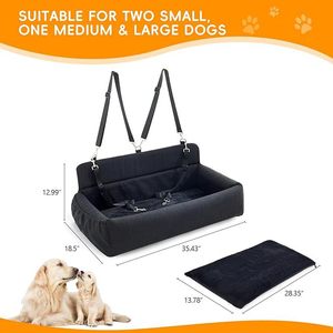 Cama para mascotas de Interior de coche de doble uso Patrón sólido Asistente de viaje extraíble y lavable para conductores para explosiones transfronterizas de Amazon - Product Image 2