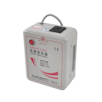 Transformateur toroïdal monophasé en aluminium Shunhong Professional 1500VA, 220V vers 110V, abaisseur de tension 1500W, fabriqué en Chine