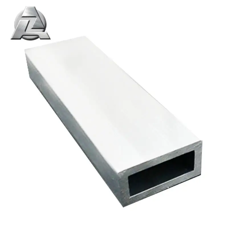 2x5 de pared delgada de aluminio hueco Tubo rectangular bar