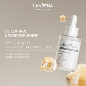 เซรั่มลดรูขุมขน Lanbena สูตรใหม่ขายดี 30 มล. ผสมกรดซาลิไซลิก ช่วยผลัดเซลล์ผิวและกระชับผิว - Product Image 1