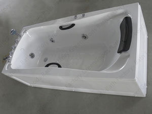 <span class=keywords><strong>Baignoire</strong></span> rectangulaire en acrylique onyx moderne écologique à trois pièces pour l'intérieur, 150x70 - Product Image 2