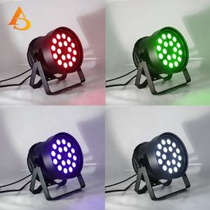 Iluminación Profesional, Foco Par LED RGBW de 18x20w, Luz Colorida DMX para Escenario - Product Image 6
