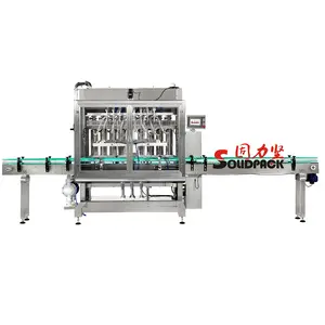 Solidpack Reliable Supplier automated piston Filling Machine for Windshield Washer Fluid