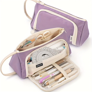 Astuccio Multifunzionale con Finestra Aperta per Viaggi e Spiaggia, Borsa Cosmetica Casual in Poliestere per Ragazze - Product Image 3