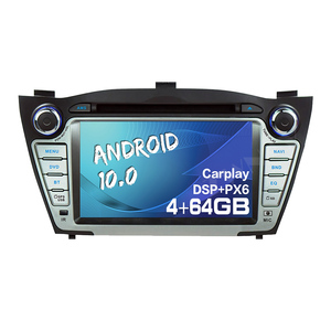 Android 11.0 DSP 64GB Car DVD Radio Multimedia Player Pour <span class=keywords><strong>Hyundai</strong></span> IX35 2009 -2015 Recorder GPS Navigation Auto Stereo Head Unit - Product Image 1