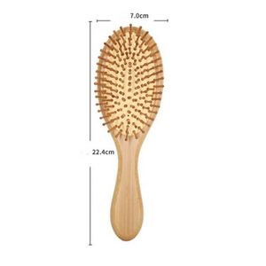 Cepillo Desenredante de Bambú Ecológico con Cojín de Aire para Baño, Venta al por Mayor - Product Image 4