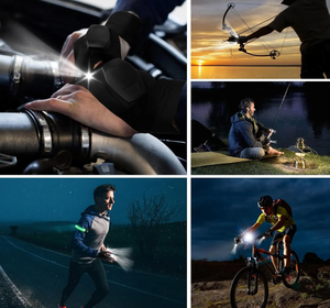 Guante de linterna LED recargable para exteriores con luces, regalos de pesca novedosos para hombres, herramienta para papá, Gadgets, regalos para reparar pesca - Product Image 6