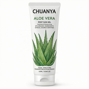 <span class=keywords><strong>Gel</strong></span> apaisant minéral à l'<span class=keywords><strong>aloe</strong></span> <span class=keywords><strong>vera</strong></span> sans parfum, hypoallergénique, pour le visage - Hydratant de nuit, anti-rides, soin après-soleil, peau normale - Product Image 1