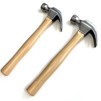 Marteau à griffes à manche en bois 0,25 kg 0,5 kg 0,75 kg