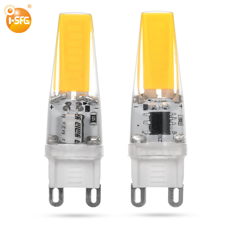 China Wholesale AC 230V 2.5W COB LED G9 Mini Light Bulb Daylight White Silicone Body for Residential Hotel Project Use ROHS EMC