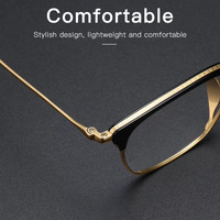 Lunettes Osicare Polygon en titane pour hommes, monture noire, design classique, vente en gros, personnalisables avec logo, lunettes sur mesure, OEM ODM