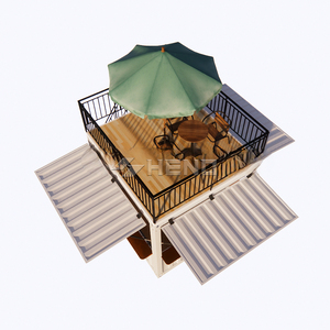 Bar à café mobile personnalisé, disponible en trois versions pour les cafés à fenêtres, avec conteneurs mobiles de <span class=keywords><strong>10</strong></span> et 20 pieds - Product Image 4