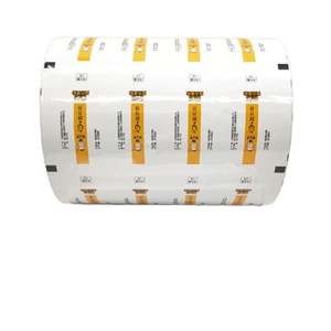 Vente chaude impression personnalisée rouleaux de papier d'emballage en feuille d'aluminium composite <span class=keywords><strong>pour</strong></span> tampon de préparation d'alcool - Product Image 1