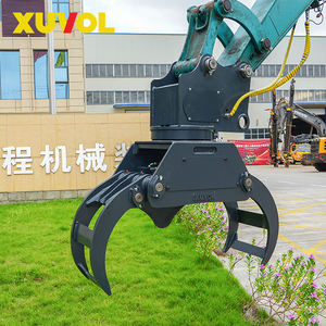 Accesorio para Excavadora XUVOL de 10-15 Toneladas, Cortador de Bambú OEM ODM, Podadora Municipal para Jardinería, Tijeras de Bambú de Doble Cilindro, Tijeras para Árboles - Product Image 3