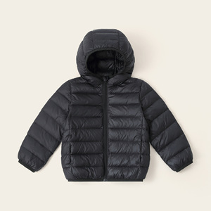 Veste matelassée légère en duvet de canard pour enfants, manteau d'hiver chaud à capuche pour enfants de 100 à 170cm, vêtements d'extérieur pour garçons et filles, 8 couleurs, 90% duvet de canard - Product Image 2