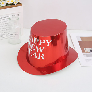 2025 Đảng Mũ Thư In Ấn Tophat Giấy Sáng Tạo Mũ Trang Trí Màu Vàng Ủng Hộ Đảng Đạo Cụ Cho Năm Mới Cosplay Đảng - Product Image 5