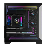 Boîtier d'ordinateur de jeu de bureau en alliage d'aluminium Ruix O11Vision-SE ATX Full Tower avec fenêtre latérale, alimentation et composants PC de haute qualité