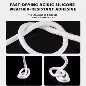 Qingkai 830 공장 도매 범용 방수 백색 건축 실리콘 실란트-기타 접착제 - Product Image 4