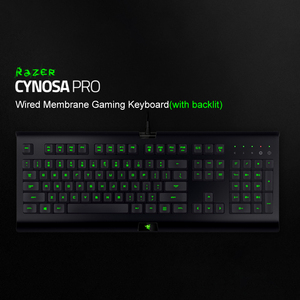 Cynosa Pro Wired Gaming Keyboard Backlit Membrane for Game <b>Recording</b> Programmable Keys 104 Laptop Figurines & Miniatures - Product Image 4