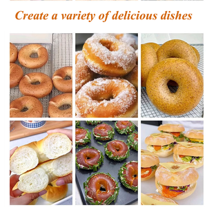 Machine à beignets automatique professionnelle Sweet Dreams, machine à gaufres, machine à beignets Raf 7 trous - Product Image 6